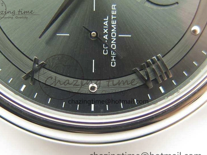 0730 De Ville Prestige Real Power Reserve SS TW 1:1 Best Edition Gray Dial On Leather Strap A SportInspired 8090